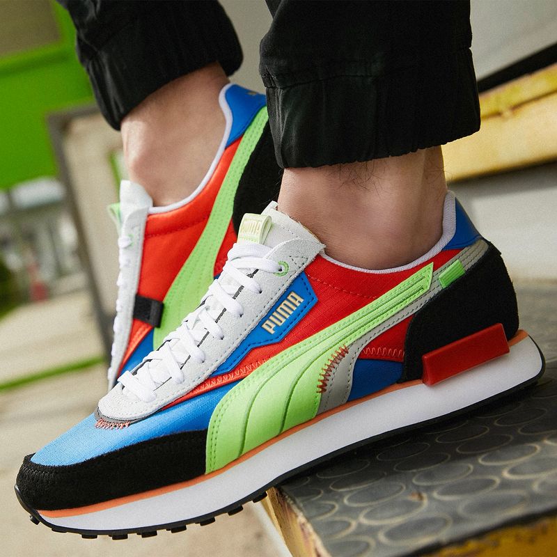 PUMA - Puma Zapatilla Urbana Hombre Azul