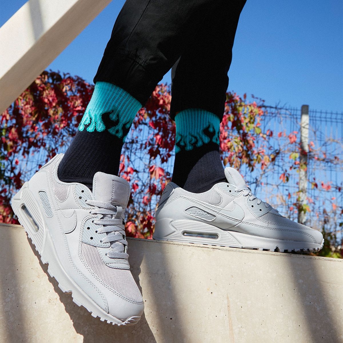 NIKE - Air Max 90 365 Zapatilla Urbana Hombre Gris Nike