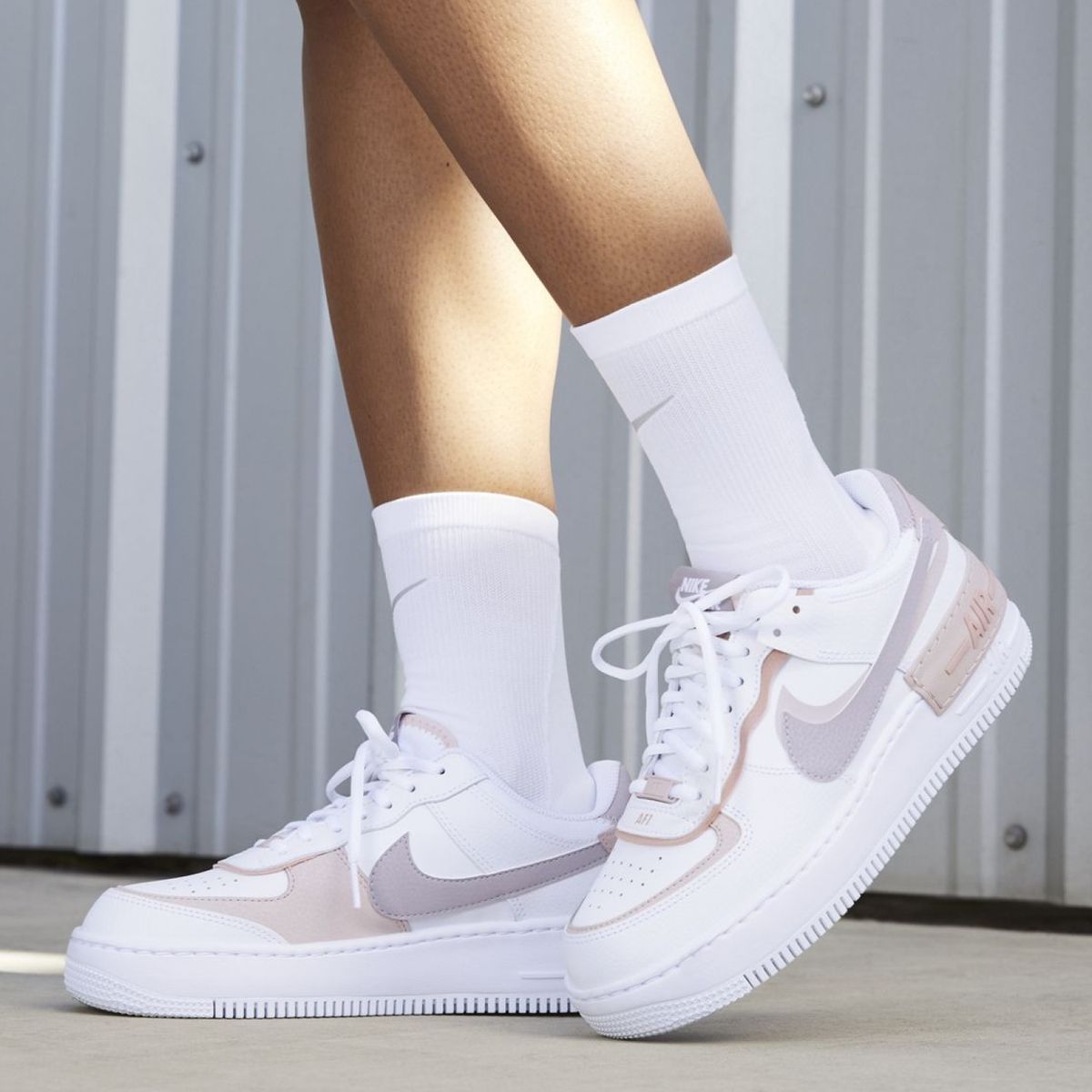 NIKE - Nike Air force 1 shadow zapatilla urbana mujer blanco