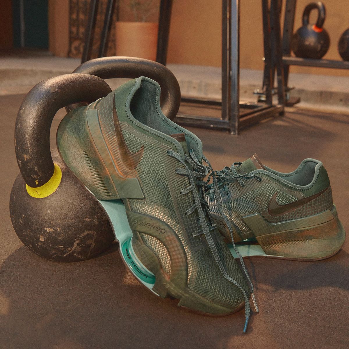 NIKE - Nike Air zoom superrep 3zapatilla cross training hombre verde