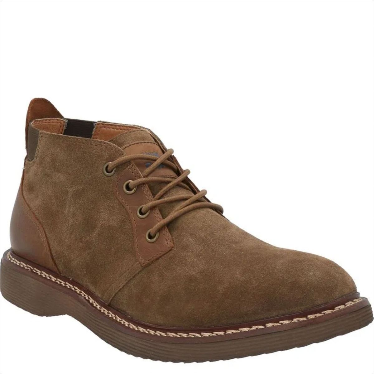 HUSH PUPPIES - Botín Hombre Cuero Café Hush Puppies