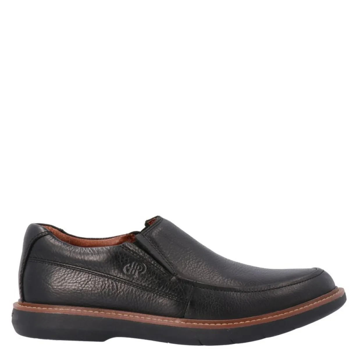 HUSH PUPPIES - Zapato Casual Hombre Cuero Negro Hush Puppies
