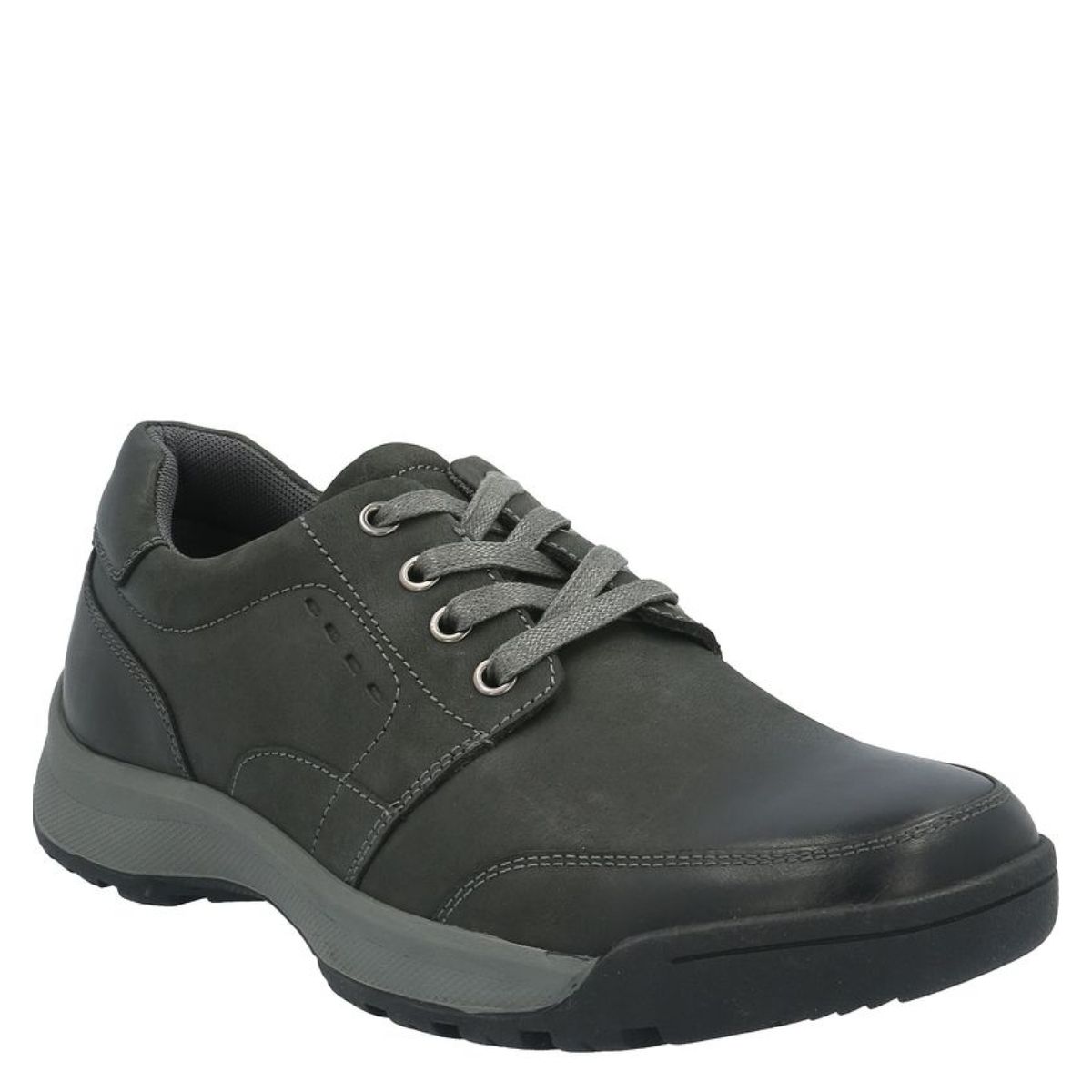 HUSH PUPPIES - Zapato Casual Hombre Cuero Gris Hush Puppies