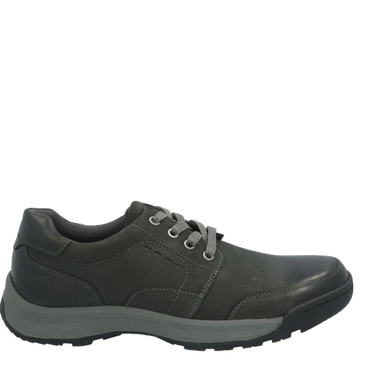 HUSH PUPPIES - Zapato Casual Hombre Cuero Gris Hush Puppies
