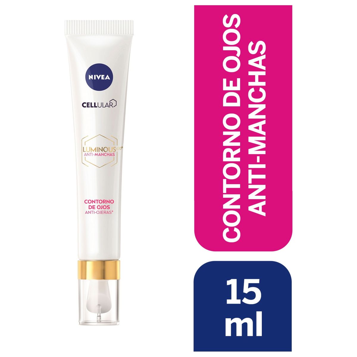 NIVEA - Contorno de Ojos Anti-Ojeras Cellular Luminous 15ml NIVEA