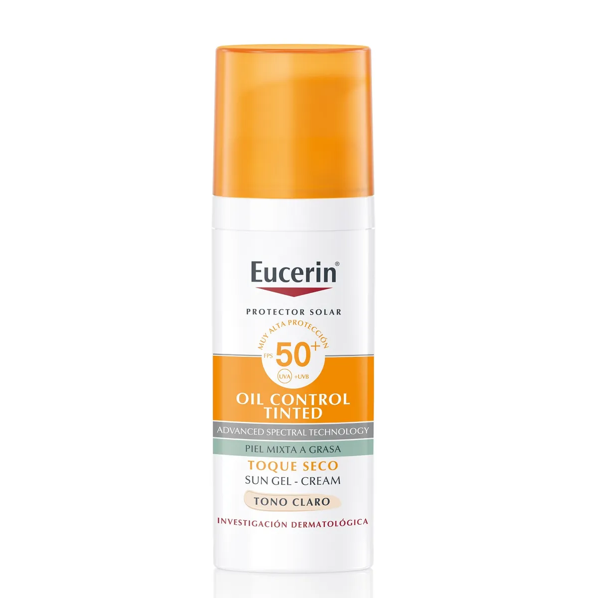 EUCERIN - Protector Solar Facial Oil Control Tono Light FPS 50 50 ml Eucerin