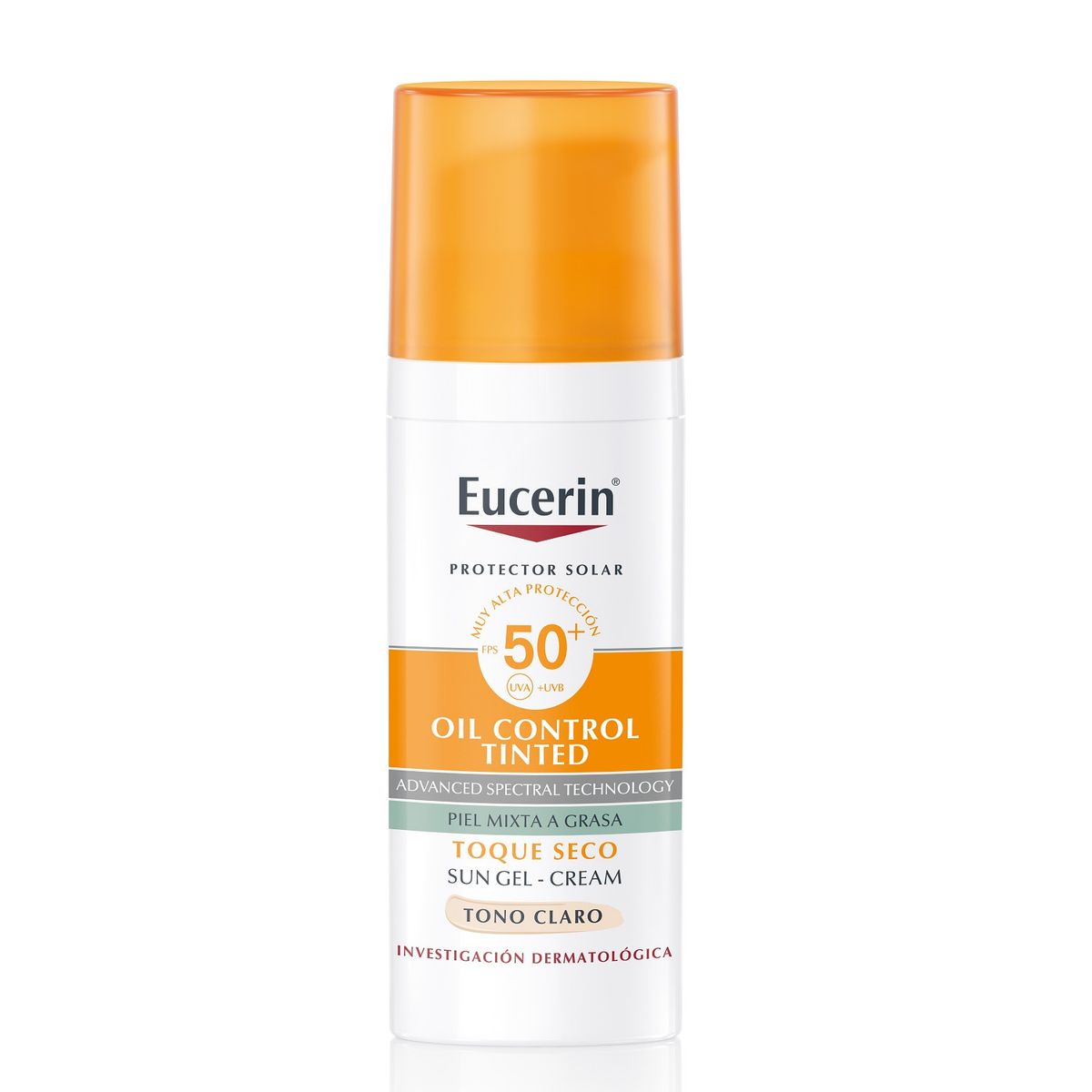 EUCERIN - Protector Solar Facial Oil Control Tono Light FPS 50 50 ml Eucerin