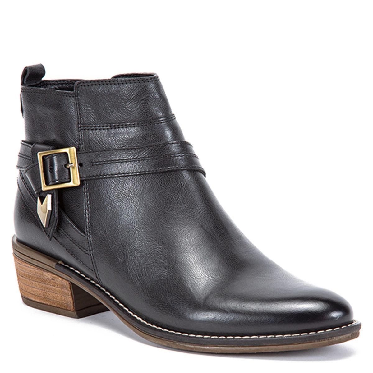 GACEL - Gacel Botin mujer cuero negro