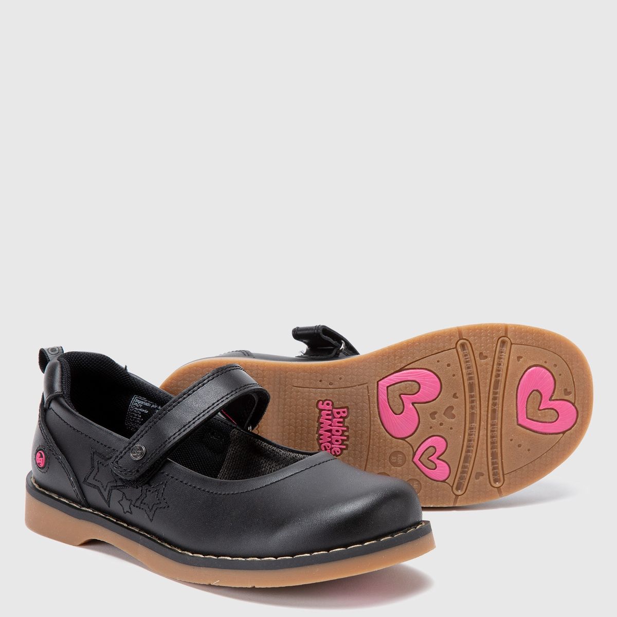 BUBLE GU_MC - Calzado Escolar Niña Negro Bubble Gummers