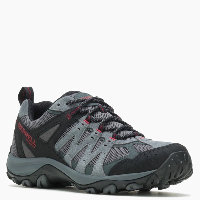 MERRELL - Zapatilla Outdoor Hombre Impermeable Gris Merrell