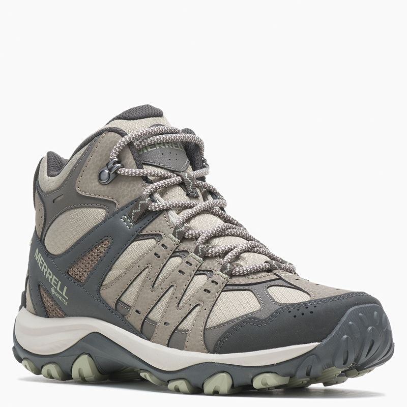 Tenis Merrell Range Ac+ Mujer Grises Tenis Merrell Range AC+