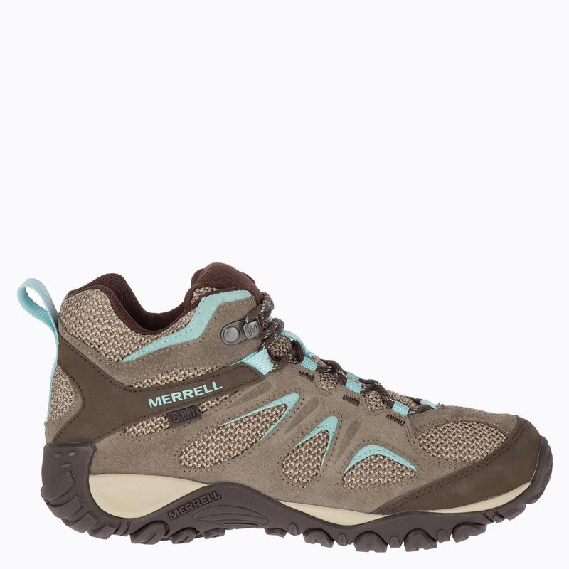 MERRELL - Yokota 2 Zapatilla Outdoor Mujer Impermeable Gris Merrell