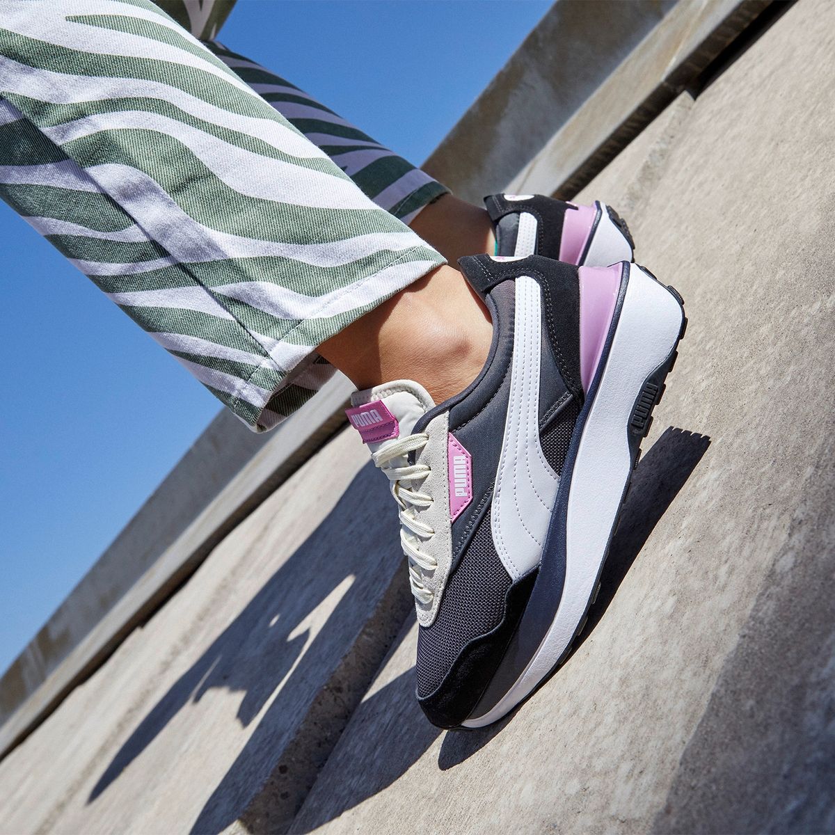 PUMA - Puma Zapatilla urbana mujer negro