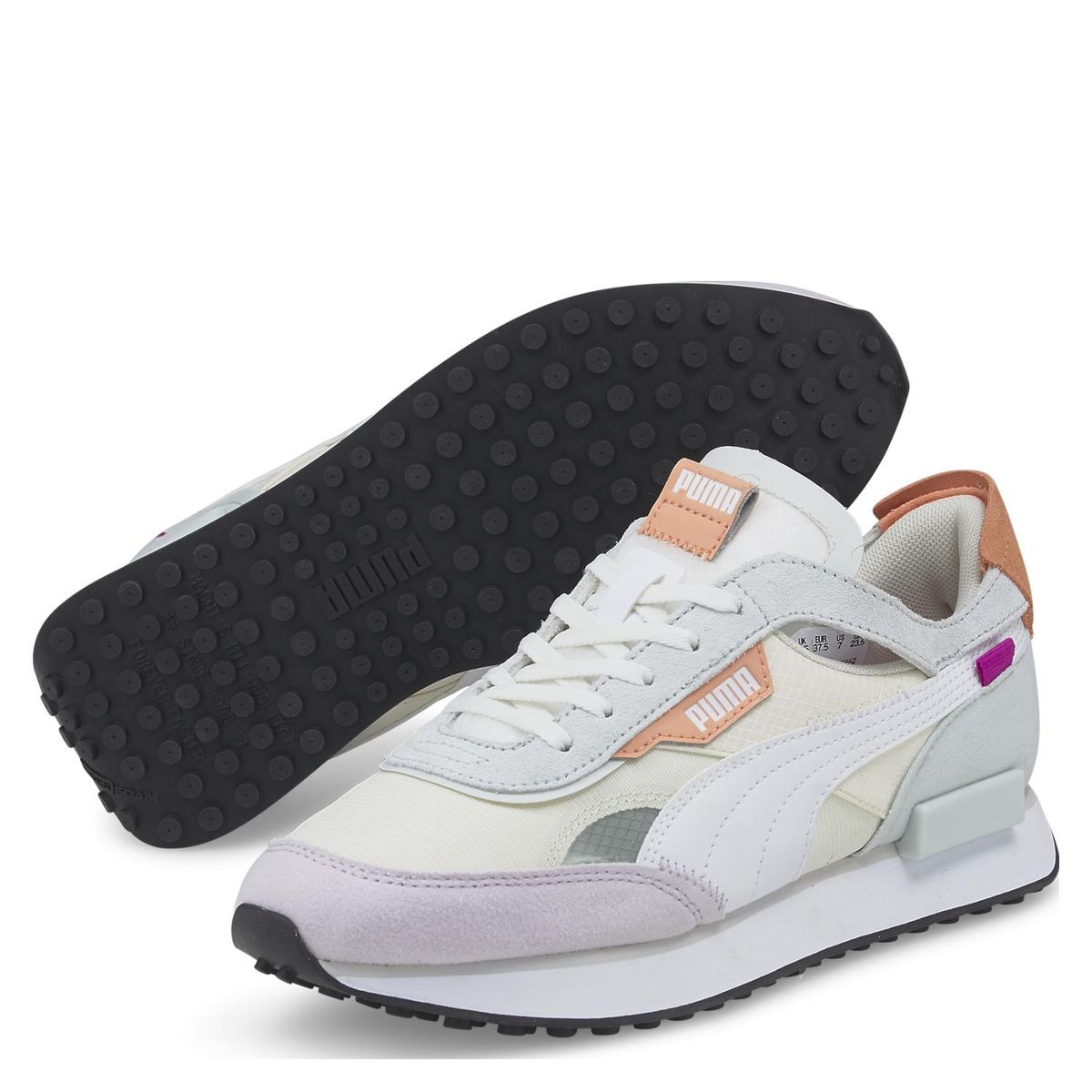 PUMA - Puma Future rider cut out zapatilla urbana mujer beige/khaki