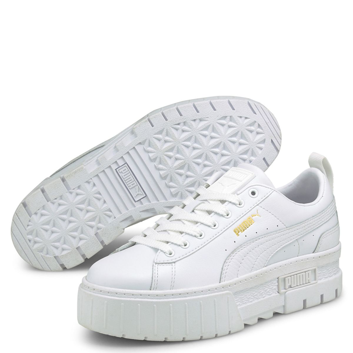 PUMA - Mayze Classic Zapatilla Urbana Blanca Para Mujer Puma