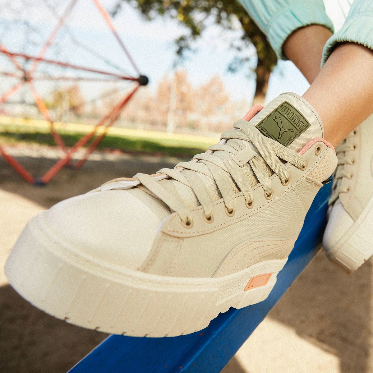 PUMA - Puma Zapatilla Urbana Mujer Beige/Khaki