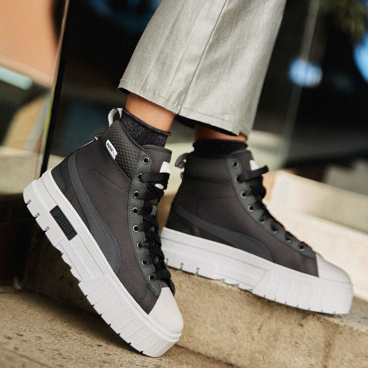 PUMA - Puma Zapatilla urbana mujer negro