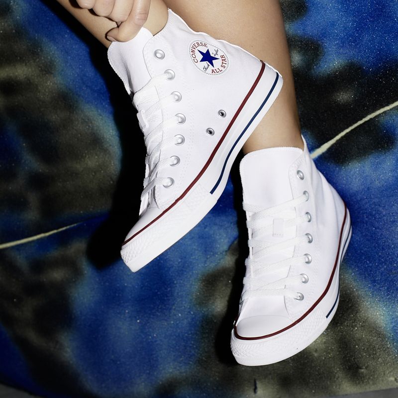 CONVERSE - Chuck Taylor Core Zapatilla Urbana Mujer Blanco Converse