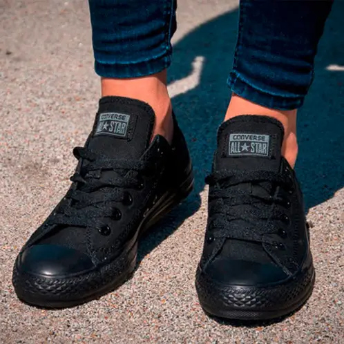 CONVERSE - Core Ox Slt Zapatilla Urbana Mujer Negro