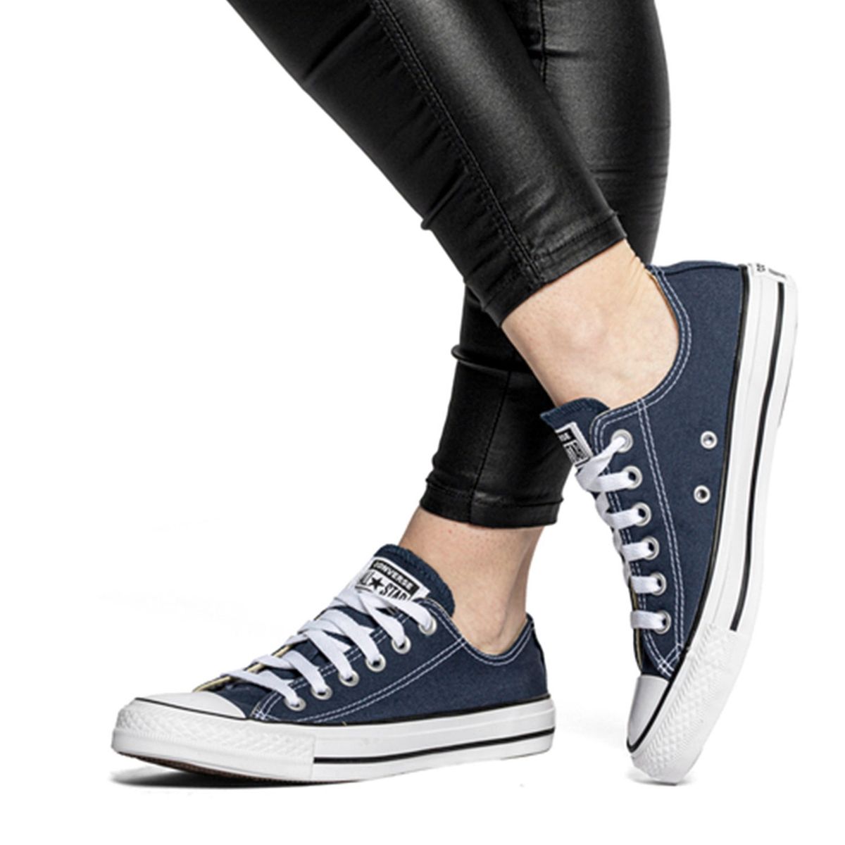 CONVERSE - Chuck Taylor Core Ox Zapatilla Urbana Mujer Azul Converse
