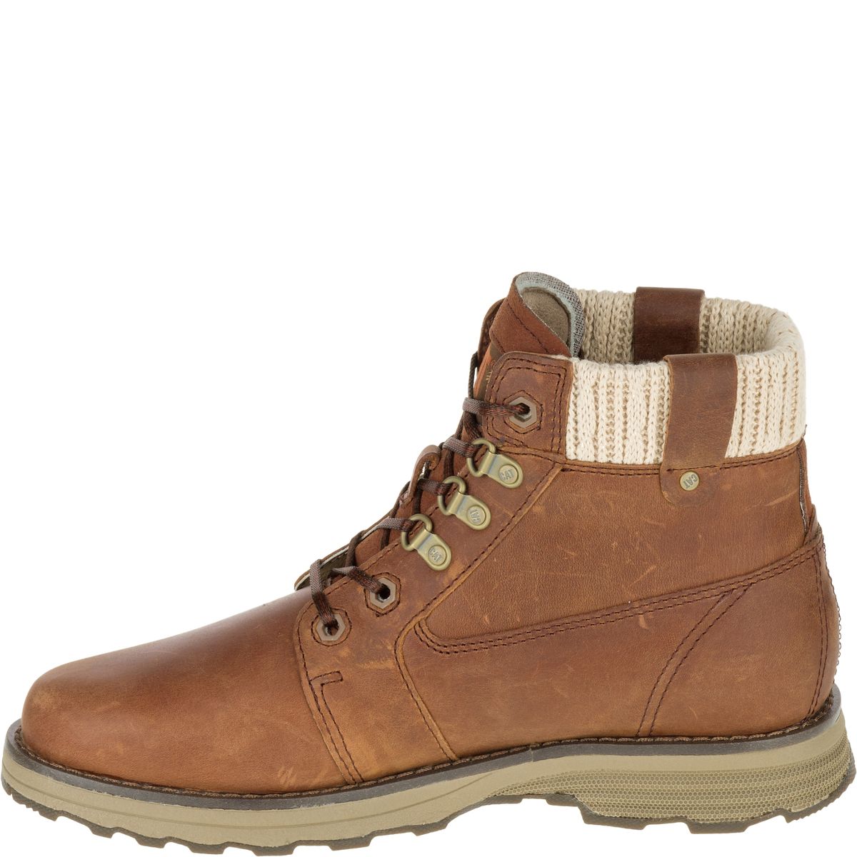 CAT - Cat Bota Mujer Cuero Cafe