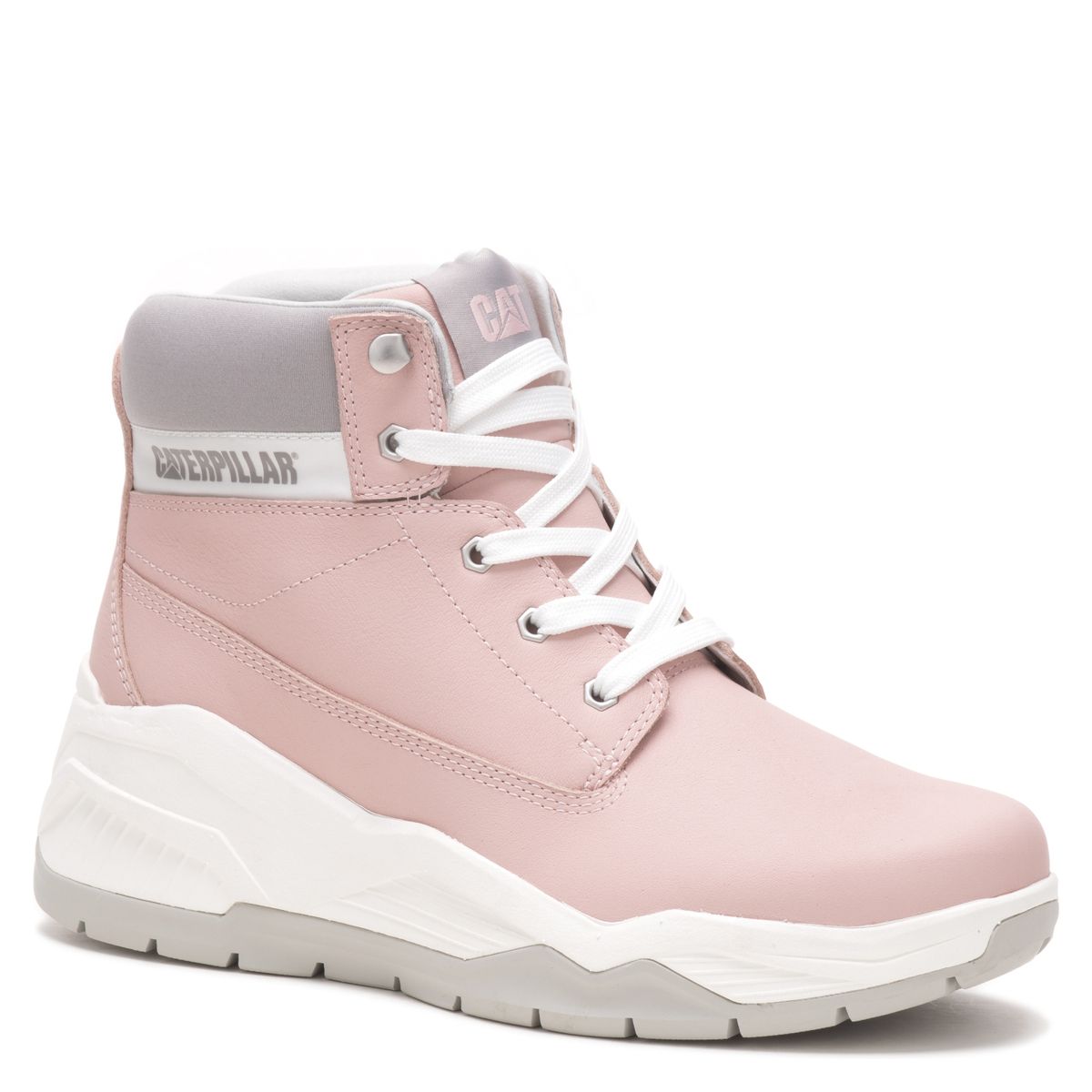 CAT - Cat Bota Mujer Cuero Rosado