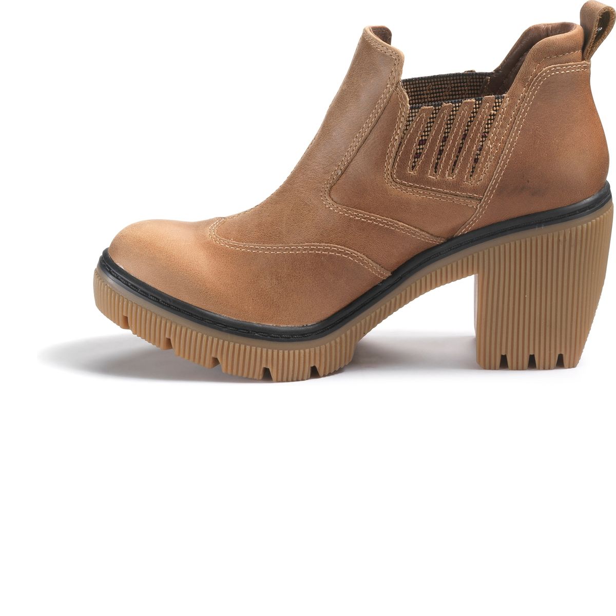 CAT - Cat Bota Mujer Cuero Cafe