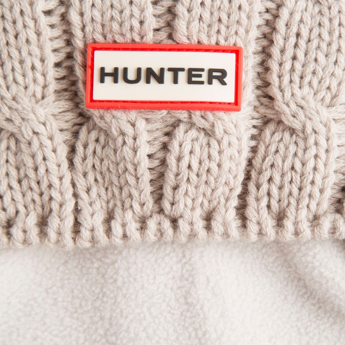 HUNTER - Calcetin Bota Mujer Blanco Hunter