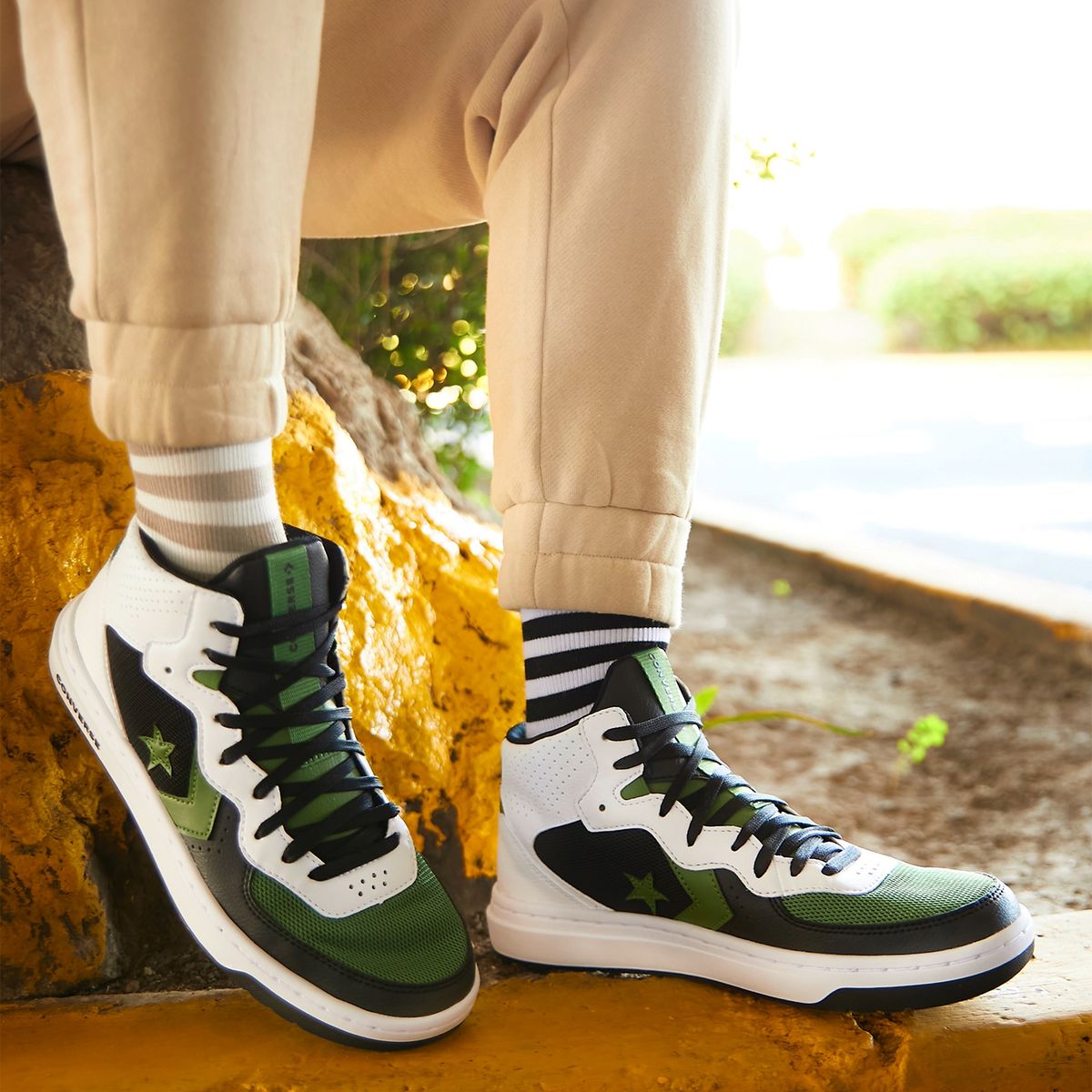 CONVERSE - Converse Zapatilla urbana hombre blanco