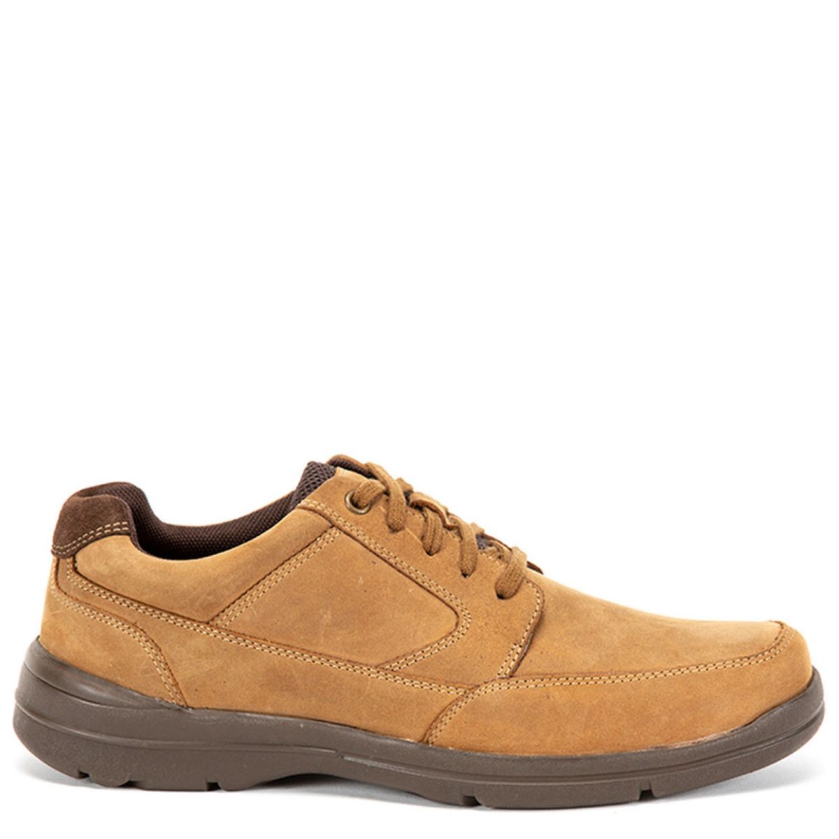 GUANTE - Zapato Casual Hombre Cuero Café Guante