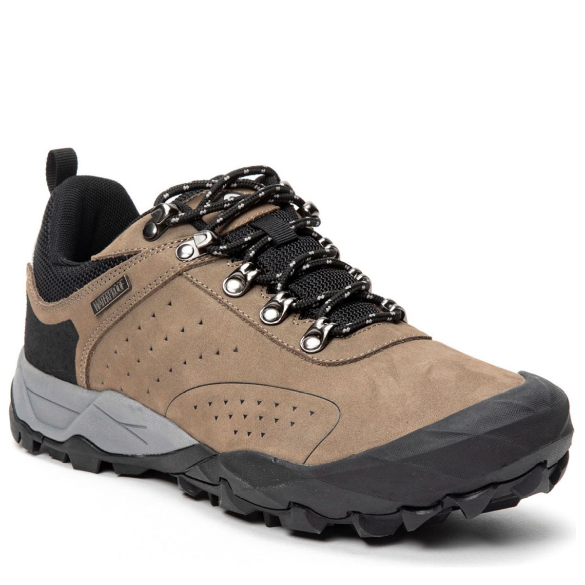 GUANTE - Zapatilla Urbana Hombre Cuero Café Guante