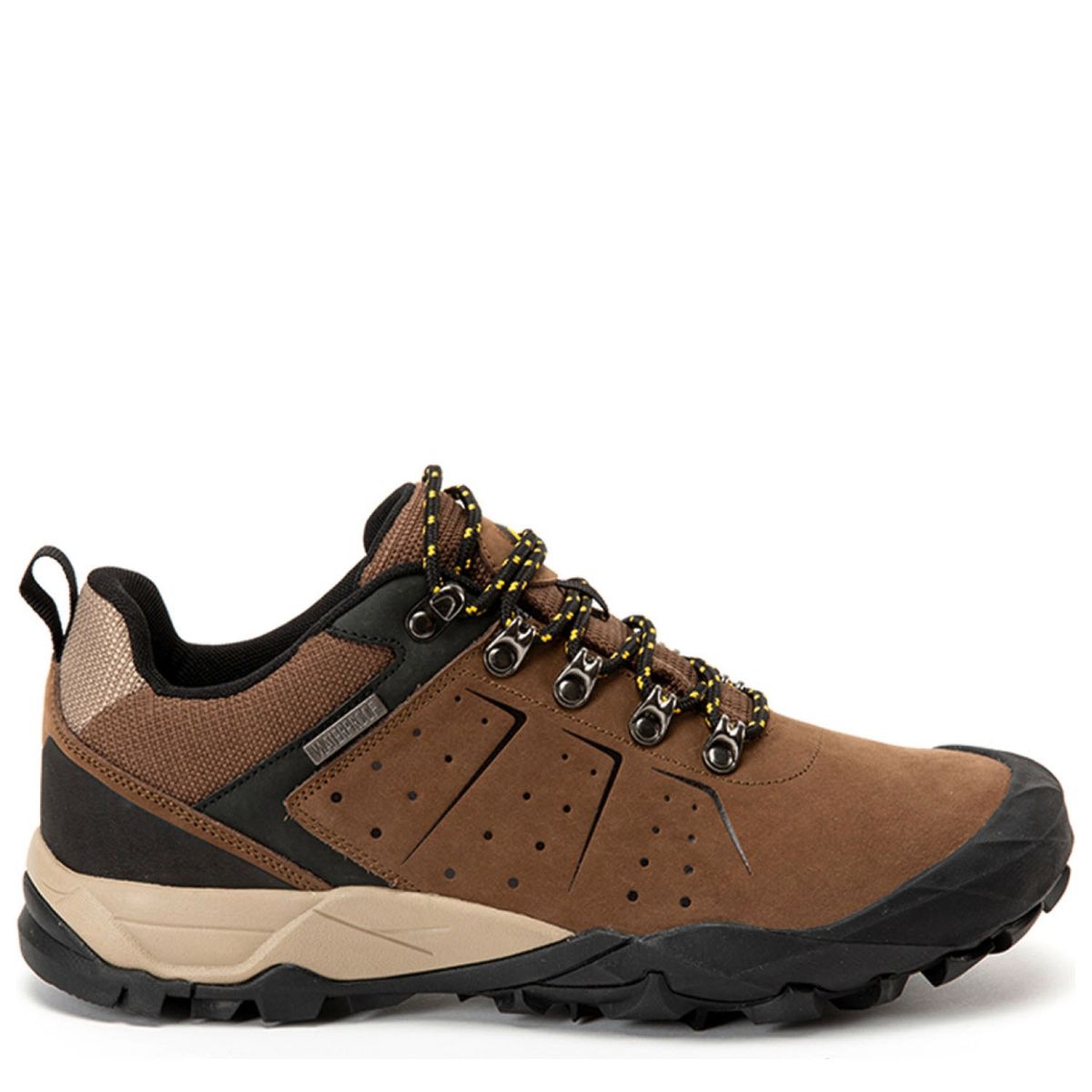 GUANTE - Guante Zapatilla Urbana Hombre Cuero Cafe