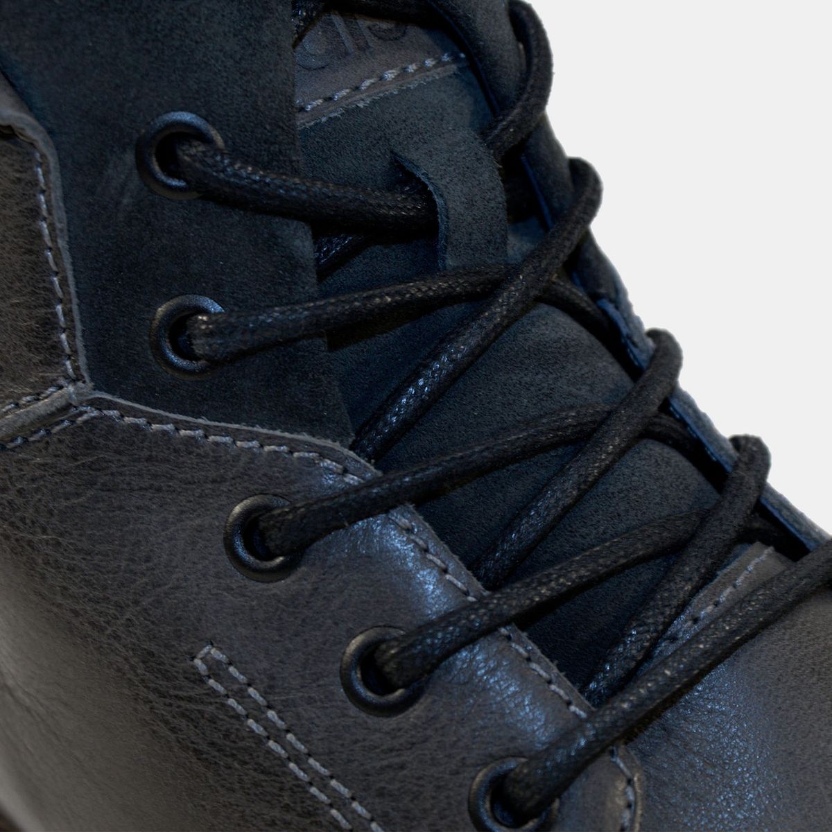 GUANTE - Guante Botin hombre cuero gris