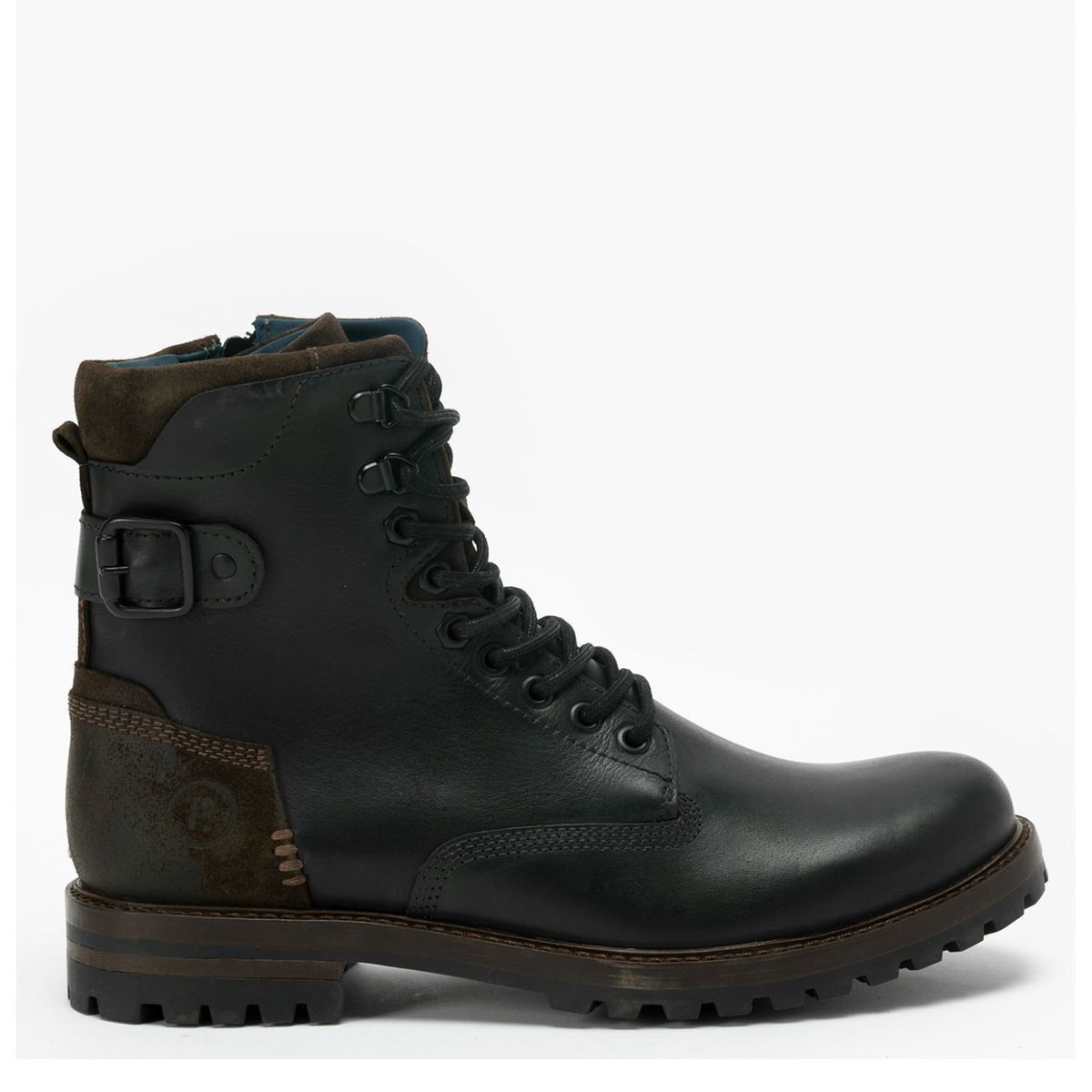 GUANTE - Guante Botin hombre cuero negro