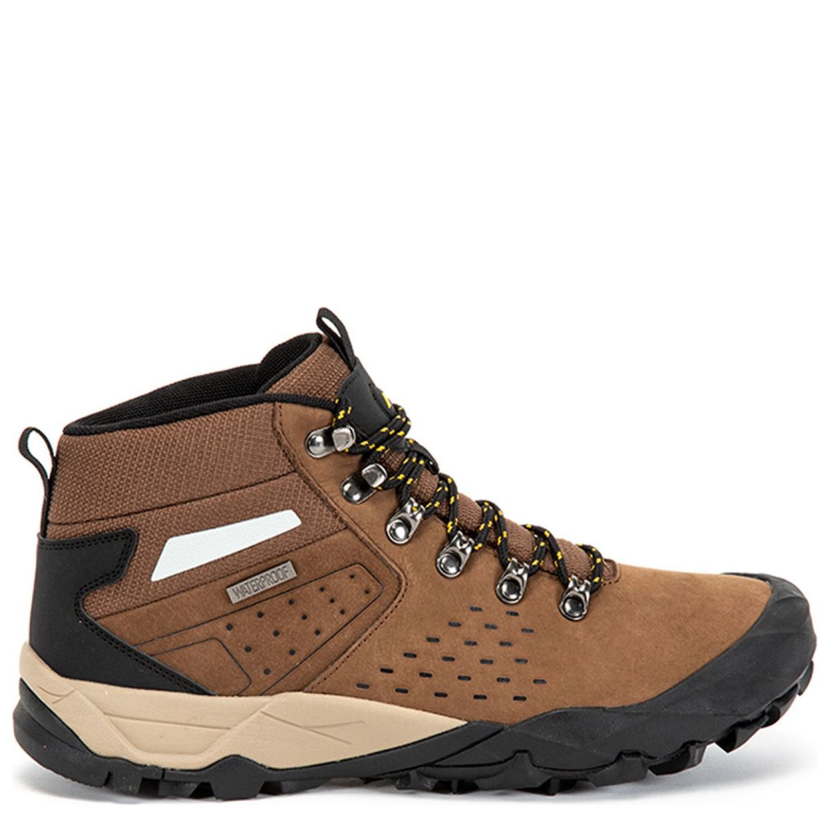 GUANTE - Botín Hombre Cuero Café Guante