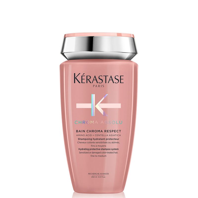 KERASTASE - Shampoo Protección Del Color Cabello Fino Bain Chroma Respect Chroma Absolu 250ml Kerastase