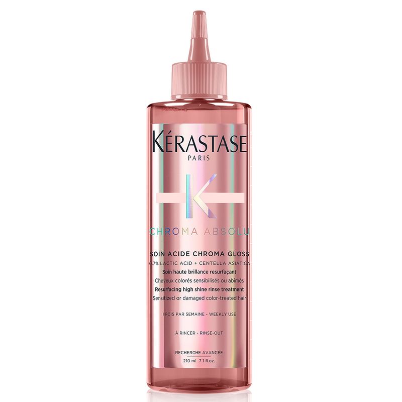 KERASTASE - Tratamiento Brillo Sublime Cabello Con Color Soin Acide Chroma Gloss Chroma Absolu 210ml Kerastase