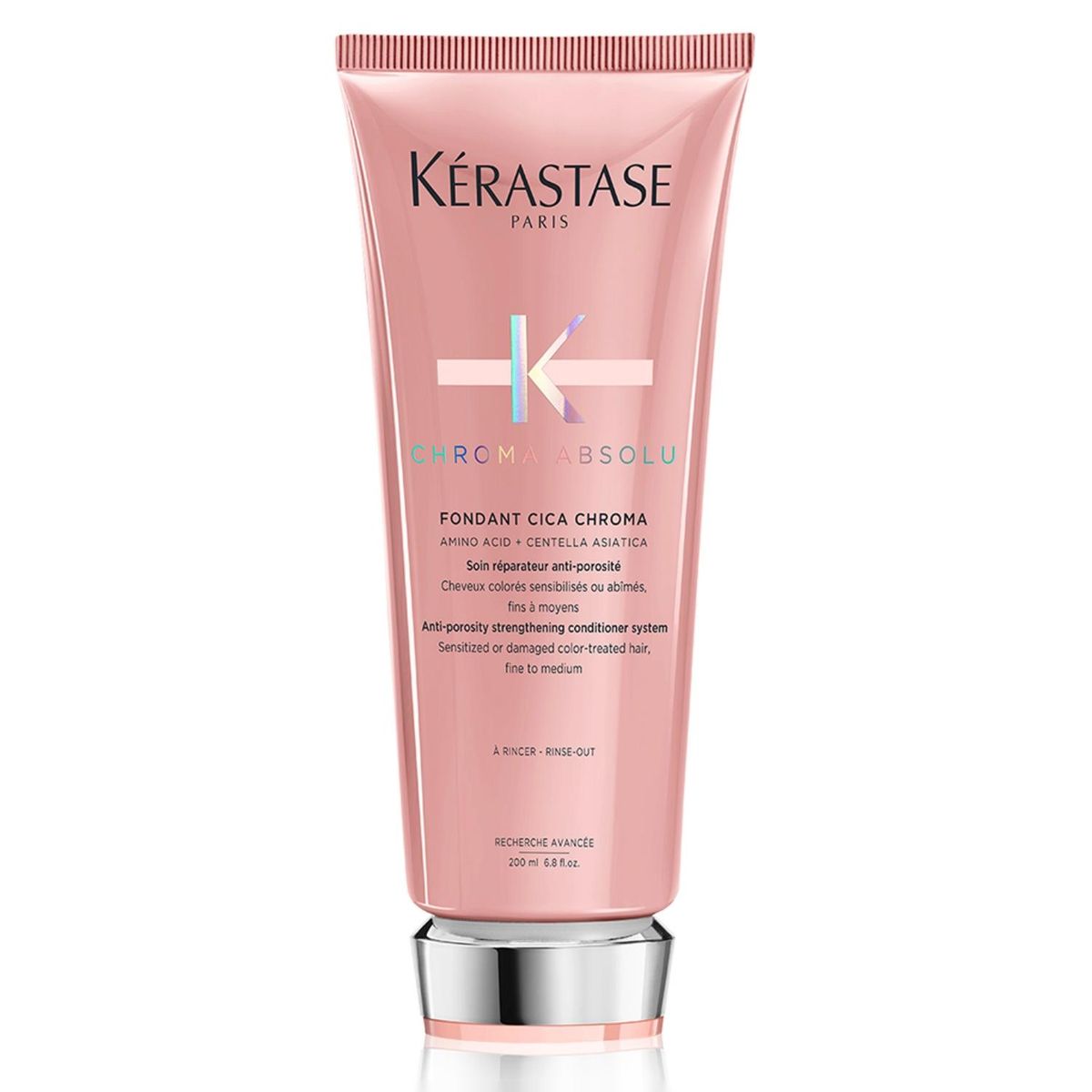 KERASTASE - Acondicionador Fortalecedor Cabello Con Color Cica Chroma Absolu 200 Ml Kerastase
