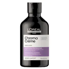 LOREAL PROFESSIONNEL - Shampoo Matizador Violeta Cabello Rubio o Platinado Chroma Crème 300ml