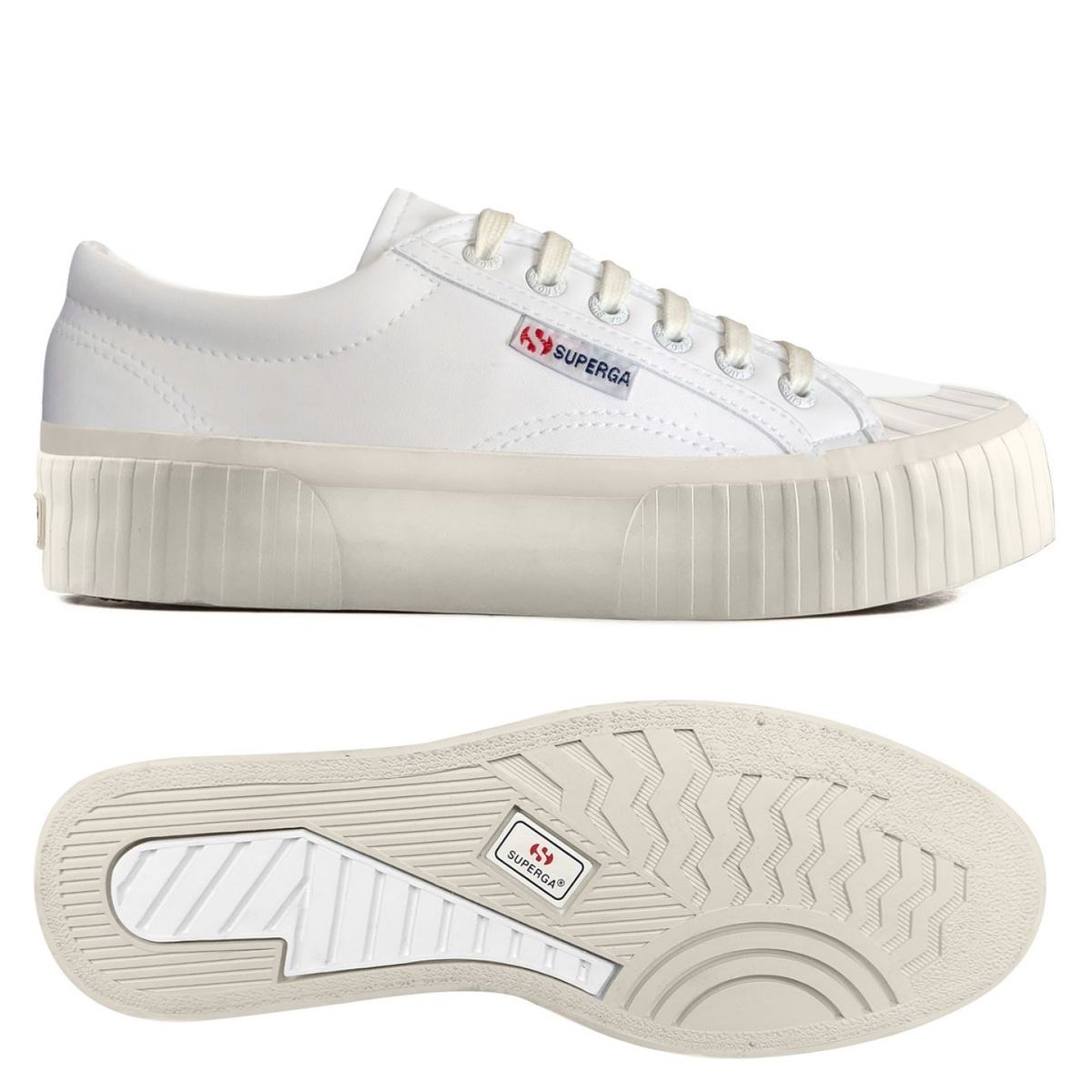 SUPERGA - Zapatilla Urbana Mujer Blanco Superga