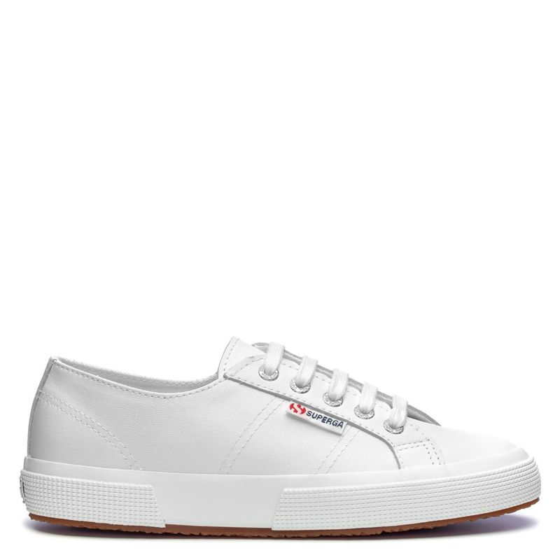 SUPERGA - Superga Zapatilla urbana mujer cuero blanco