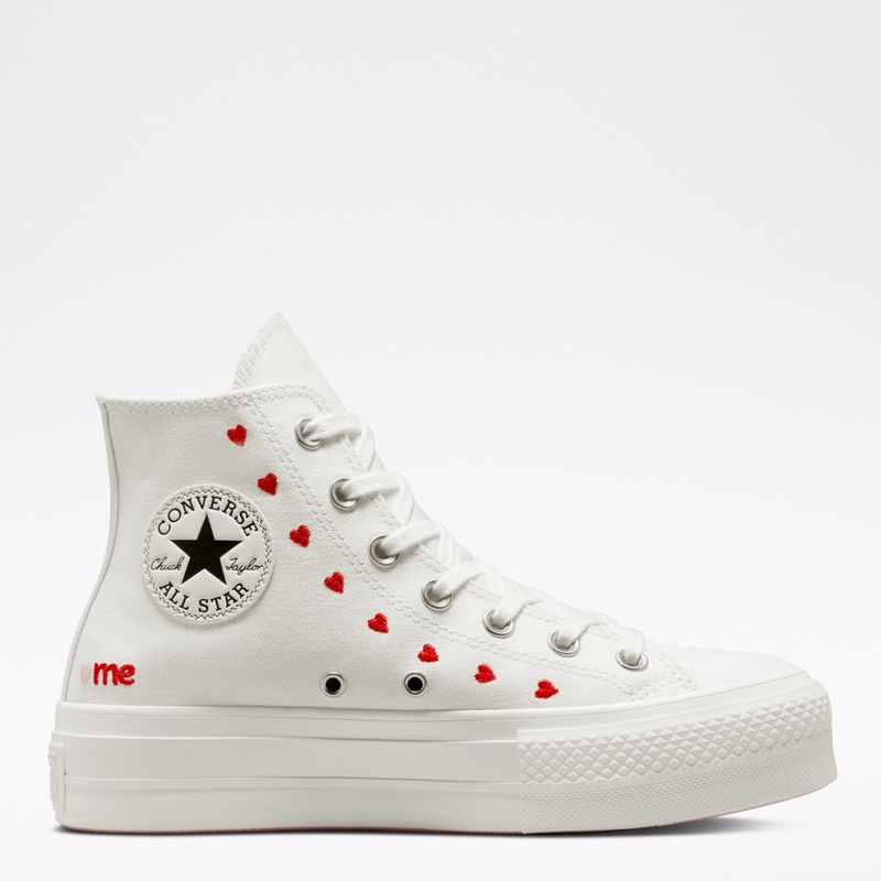 CONVERSE - Converse Chuck taylor all star lift zapatilla urbana mujer blanco