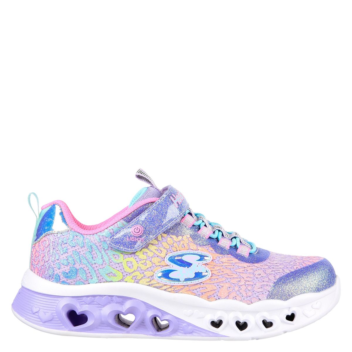 SKECHERS - Zapatilla con Luces Niña Morada Skechers