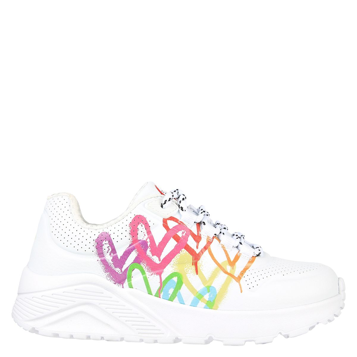 SKECHERS - Zapatilla Urbana Niña Blanca