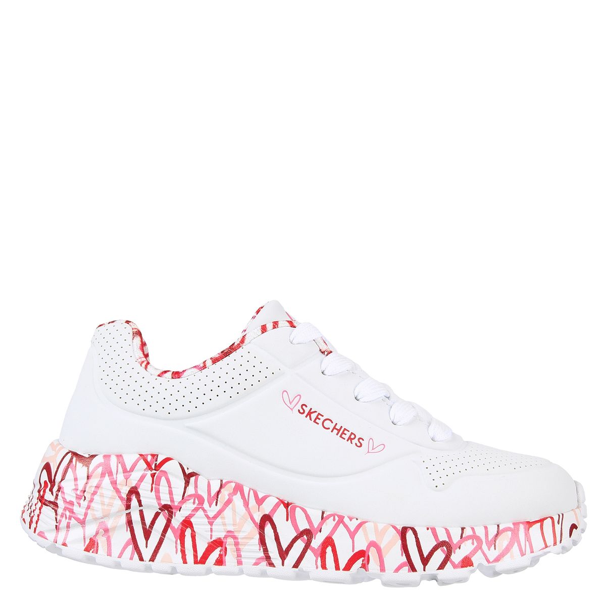 SKECHERS - Zapatilla Urbana Niña Blanca