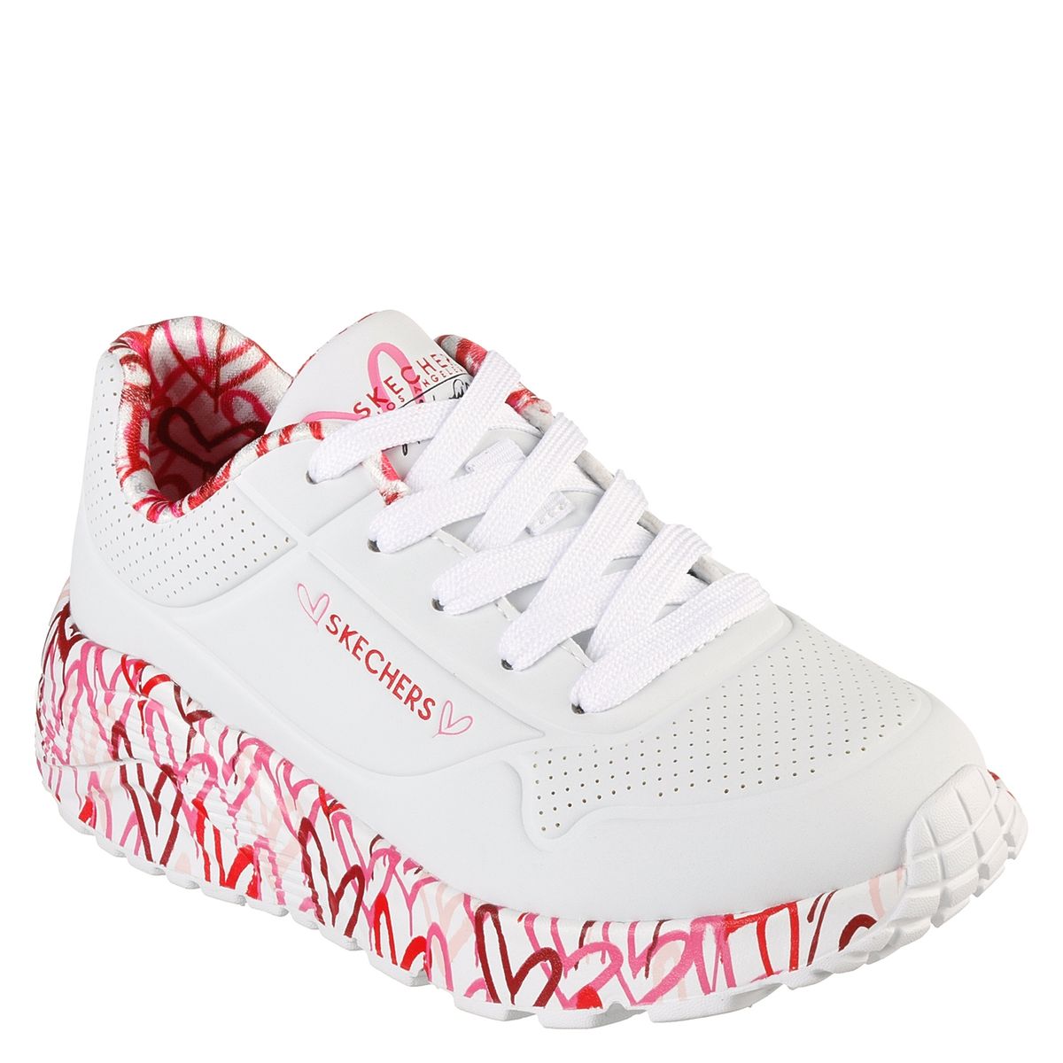 SKECHERS - Zapatilla Urbana Niña Blanca