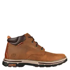SKECHERS - Botín Hombre Café