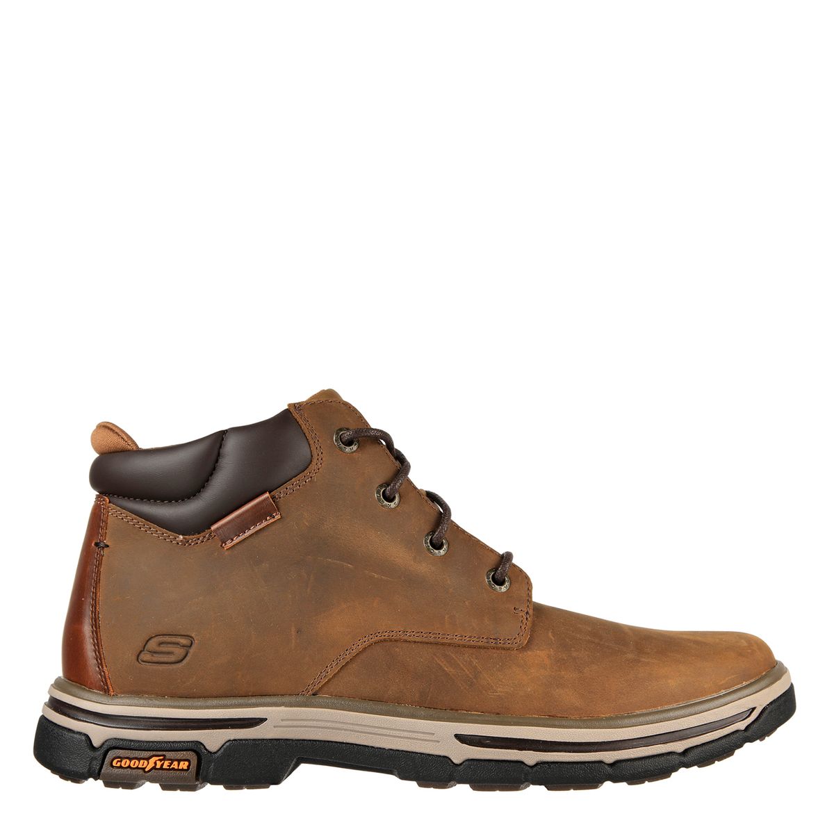 SKECHERS - Botín Hombre Café Skechers