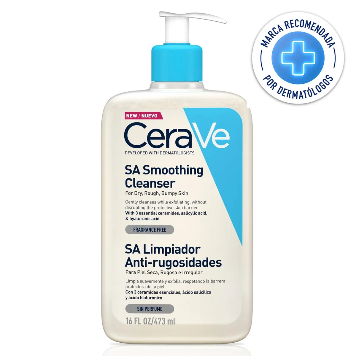 CERAVE - Limpiador Cerave Sa Smoothing Cleanser 473Ml Cerave