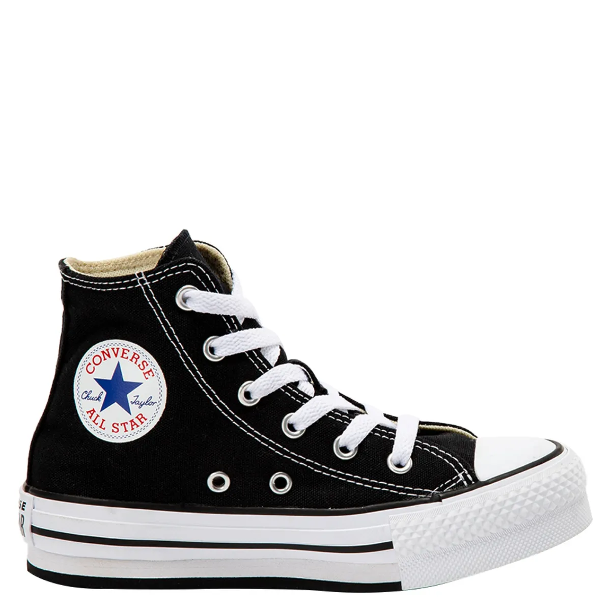 CONVERSE - Chuck Taylor All Star Eva Lift Zapatilla Urbana Niña Negra (27 A 35) Converse